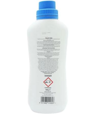 Drain cleaners and unblockers 500g Caustic Soda Drain Cleaner Caustic Soda Powder Sink & Drain cleaner strong the original and best drain cleaner kitchen drain unblocker - Buy Online on SooperMarket.com