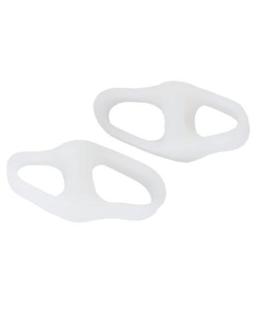 Healeved Gel Bunion Toe Separator Pair for Bunion Relief - White Orthotic Foot Protector - Buy Online on SooperMarket.com
