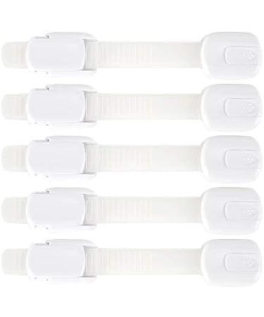 TOPINCN 5pcs Multifunctional Baby Safety Locks - Drawer & Cabinet Strap Locks for Child Accident Prevention - Reusable Packaging - Buy Online on SooperMarket.com