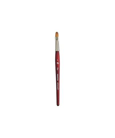 Princeton Velvetouch  Series 3950  Paint Brush for Acrylic  Oil and Watercolor  Filbert  6