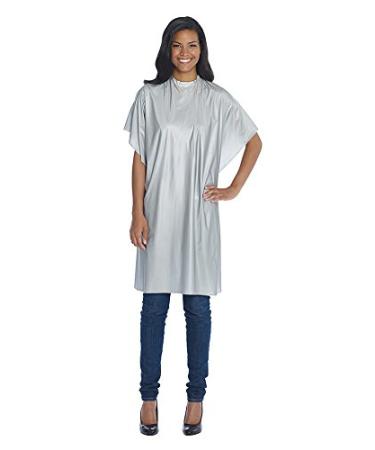 Diane Shampoo Cape, Silver, 36 x 54 Inches