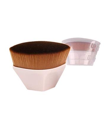 Foundation Makeup Brush Fast Flawless Application Blusher Liquid Cream Powder Cosmetic Body Blending Tool Pink