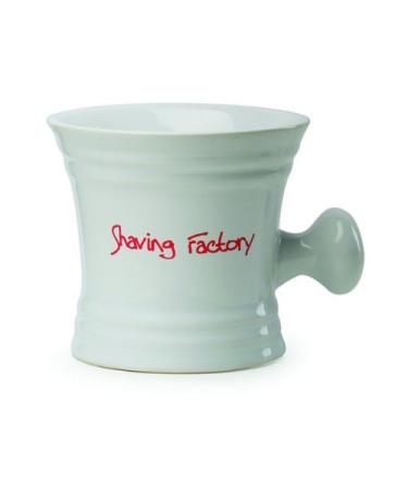 Shaving Factory White Shaving Mug