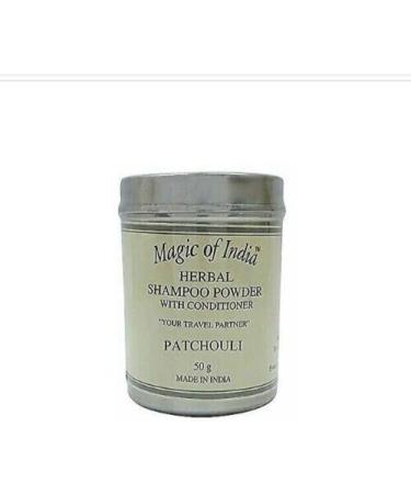 RSGM Magic Of India Herbal Patchouli Shampoo Powder With Conditioner - 50g