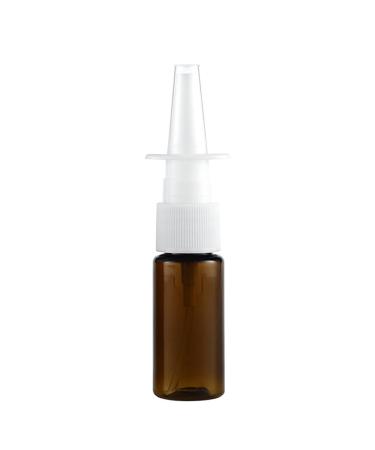 Dajidafu 15ml Nasal Spray Bottle Portable Plastic Empty Refillable Pump Sprayers Container Spraying Atomizers Travel Makeup Water