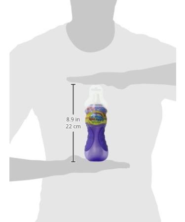 Nuby Plastic No-Spill Sport Sipper  10 Ounce Colors May Vary Multicolor - Buy Online on SooperMarket.com