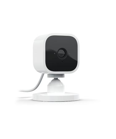 Blink Mini | Indoor plug-in pet security camera 1080p HD day and night video motion detection two-way audio easy setup Alexa enabled Blink Subscription Plan Free Trial 1 camera (White) White 1 Camera Blink Mini - Buy Online on SooperMarket.com