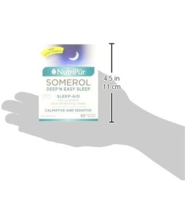 Nutripur Somerol - Sleep Aid 60 vegetarian capsules - Buy Online on SooperMarket.com