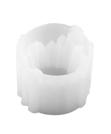 NUOBESTY 1pc Box Storage Box Mold Resin Epoxy Candlesticks Jewelery Organizer Diy Ornament Mold Clay Manual