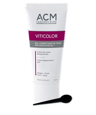 VITICOLOR Skin Camouflage Gel 50ml - Long Lasting Natural Coloration for Vitiligo Skin | Oxyvita Ltd - Buy Online on SooperMarket.com