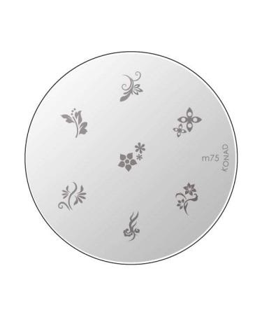 Konad stencil stamping stamping stencil M75