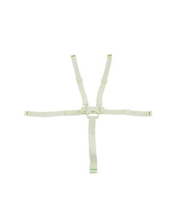 F-Price Replacement Part for Fisher-Price Cradle 'n Swing - Fits Many Models  5 Point White Strap  Waist, Crotch and Shoulder