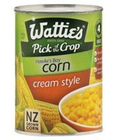 Watties Cream Style Corn 410g
