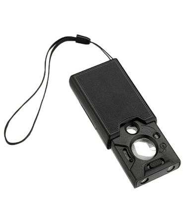 Water & Wood 30x 45x 60x LED Jewelry Magnifier Magnifying Pullout Portable Eye Glass Loupe by Waterwood