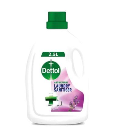 Dettol Laundry Cleanser Antibacterial Dermatologically Tested Lavender 2.5L Pack of 2