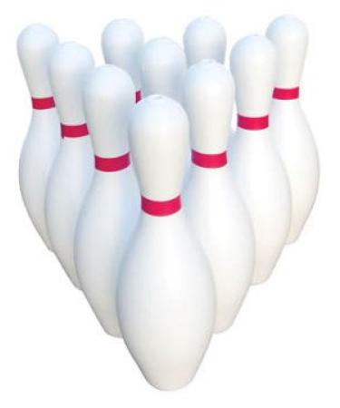 Palos Sports The Zone Weighted Bowling Pin Set