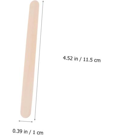 Angoily 450 pcs Wooden Wax Spatulas - Premium Hair Removal & Depilatory Wax Tools for Smooth Skin - Buy Online on SooperMarket.com