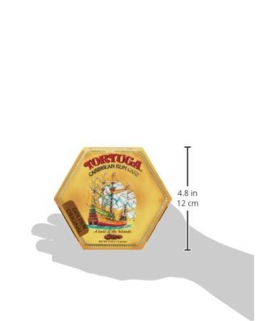 TORTUGA Caribbean Original Rum Cake with Walnuts - 4 oz Rum Cake - The Perfect Premium Gourmet Gift for Stocking Stuffers Gift Baskets and Christmas Gifts - Great Cakes for Delivery 4 Ounce (Pack of 1) - Buy Online on SooperMarket.com