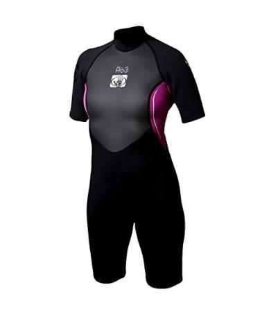 Body Glove Women's Pro 3 Spring Wetsuit 13/14 mm