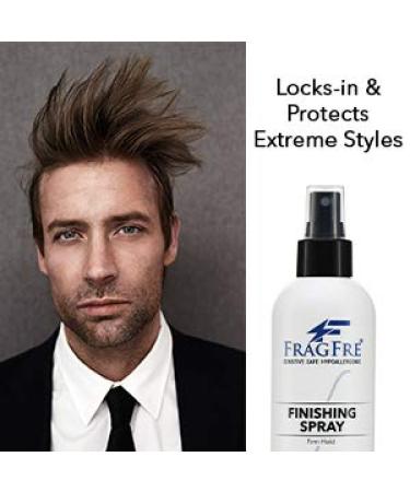 FRAGFRE Hair Finishing Spray Firm Hold 8 oz - Fragrance-Free Hypoallergenic Hair Spray for Sensitive Skin - Vegan, Parabens and Gluten-Free - Long-Lasting Style Protection - Buy Online on SooperMarket.com