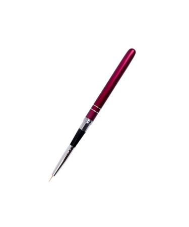 minkissy Set Nail Art Liner Brush Nail Stripping Brush Dotting Painting Pen Paint Pen Pull Pen Crystal Pen Red Stripe Stripers Nail Art Liner Pen medium Red