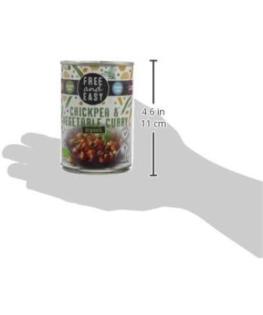 Organic Chickpea and Vegetable Curry 400g - Gluten-Free & Easy to Prepare - Buy Online on SooperMarket.com