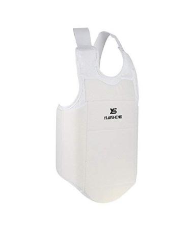 Taekwondo Chest Guard, Unisex Adult Child Taekwondo Karate Chest Guard Vest Boxing Karate Breast Protector Accessory(M)