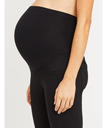 Motherhood Maternity Indigo Blue Stretch Belly Ankle Denim Jeggings - Black Wash - Buy Online on SooperMarket.com