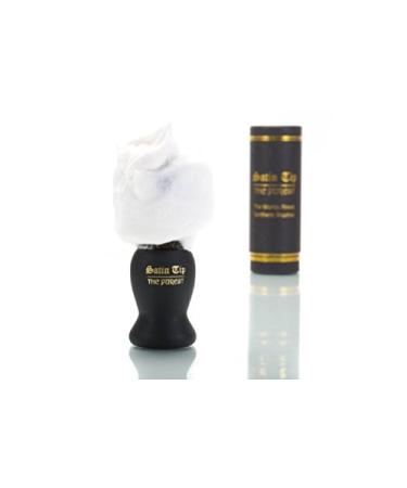 Satin Tip Pure Shave Brush - Synthetic Black Bristles Soft Touch & Case | International Shipping Available - Buy Online on SooperMarket.com