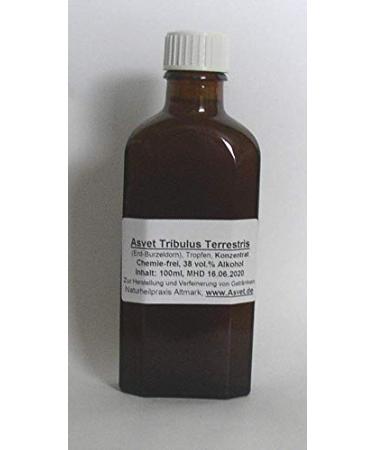 Asvet 100ml Tribulus Terrestris drops tincture extract preparation
