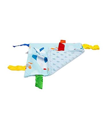 Baby Sensory Crinkle & Teething Square Lovey Toy 8X8 - Airplanes Design - Buy Online on SooperMarket.com