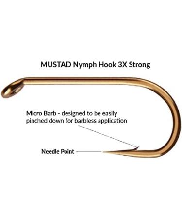 Bead Head Flash Back Pheasant Tail Mayfly Nymph Flies on Mustad Signature Fly Hooks - 12 Pack, Hook #12 - Buy Online on SooperMarket.com