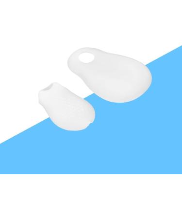 2Pcs Silicone Toe Separators for Thumb Valgus Corrector and Bunion Cushion - Buy Online on SooperMarket.com
