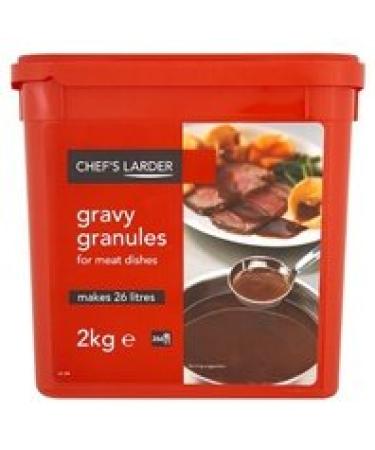 Chefs Larder Gravy Granules for Meat Dishes Makes Approx 26L 2kg Tub