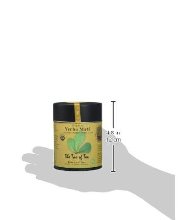 Organic Yerba Mate Tea by Tao of Tea - 4oz (114g) | Premium Boost & Antioxidants - Buy Online on SooperMarket.com