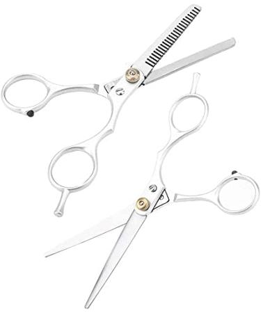U-K Hair Cutting Scissors Stainless Steel Professional Barber Hair Cutting Thinning Scissors Shears Hairdressing Set(Scissors Set) Durable Processed - Buy Online on SooperMarket.com