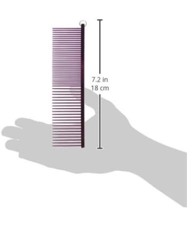 Resco Professional Anti-Static Best Dog Cat Pet Grooming Comb Medium/Coarse Tooth Spacing 1.5-Inch Pins Candy Red 1.5" Teeth/Medium-Coarse Spacing Candy Red - Buy Online on SooperMarket.com