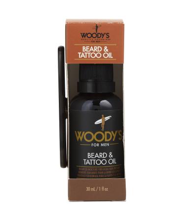 Woody's by Woody's - BEARD AND TATOO OIL 1 OZ - MEN