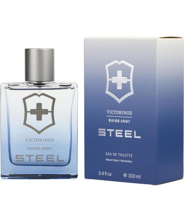 SWISS ARMY STEEL by Victorinox - EDT SPRAY 3.4 OZ - MEN
