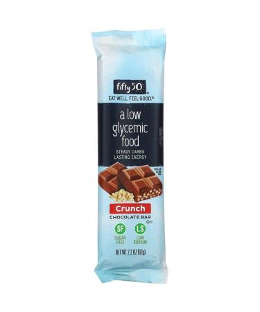 Fifty 50 Crunch Chocolate Bar 2.2 oz (62 g)