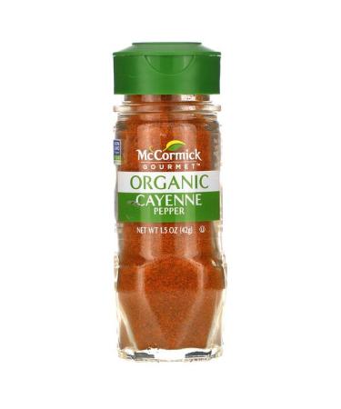 McCormick Gourmet Organic Cayenne Pepper 1.5 oz (42 g)