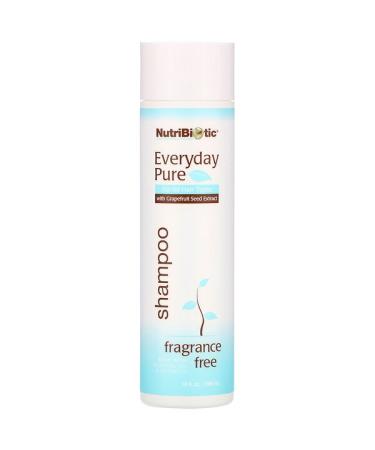 NutriBiotic Everyday Pure Shampoo Fragrance Free 10 fl oz (296 ml)