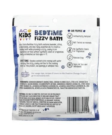 Aura Cacia Kids Bedtime Fizzy Bath 2.5 oz | Relaxing Bath Soak for Kids - Buy Online on SooperMarket.com