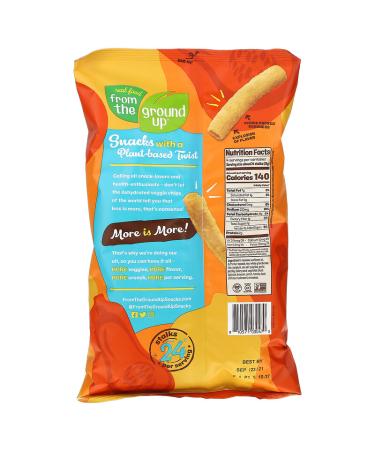 Butternut Squash Stalks with Sea Salt - 4 oz | From The Ground Up Snacks - Buy Online on SooperMarket.com