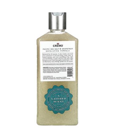 Cremo Exfoliating Body Wash No. 06 - Pacific Sea Salt & Grapefruit | 16 fl oz - Buy Online on SooperMarket.com