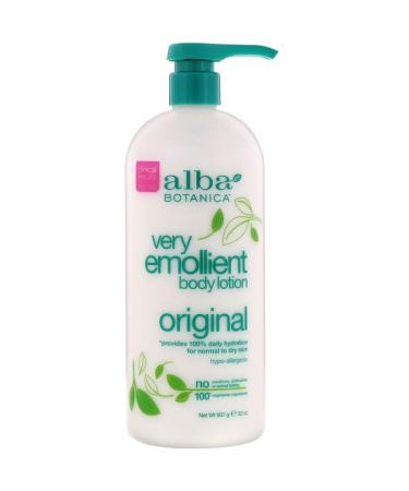 Alba Botanica Natural Very Emollient Body Lotion Original 32 oz (907 g)