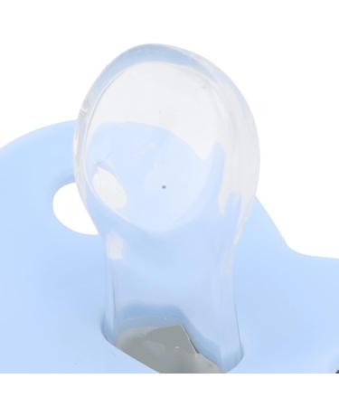 Golden Ultra-Light Silicone Baby Pacifier 0-6 Months | Plplaaoo Rhinestone Dummy - Soft Bling for Newborns (Blue) - Buy Online on SooperMarket.com
