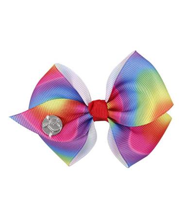 6-Piece Set: 5-Inch Colorful Mermaid Unicorn Rainbow Fish Hair Loops Clips for Toddler Girls - Buy Online on SooperMarket.com
