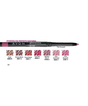 AVON Glimmerstick Lip Liner Mystery Mauve