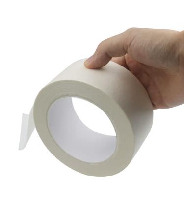 Beige White Masking Tape - 2 inch x 55yds. Wide Masking Tape for Safe Wall Painting Office Labeling  Edge Finishing - Buy Online on SooperMarket.com
